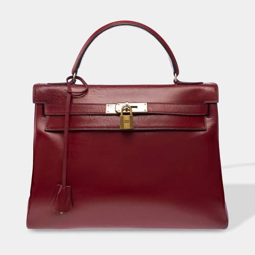 Sac hermes kelly cuir - hermes,