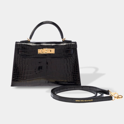 Sac hermes kelly mini cuirs - kelly,
